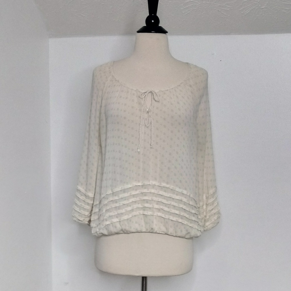 American Eagle Outfitters Peasant Top